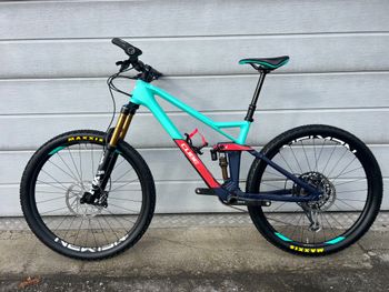 Used CUBE Cube Sting WS 140 HPC 2022 Mountainbike, Green — image 4 of 6