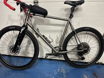 Used Rodeo Labs Flannimal 5.0 Ti 2022 Road & Gravel, Light Gray — image 2 of 7
