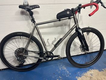 Used Rodeo Labs Flannimal 5.0 Ti 2022 Road & Gravel, Light Gray — image 1 of 7