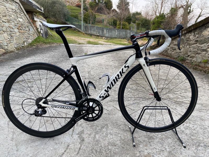 Used Specialized Tarmac Sensah Empire 2020 Road & Gravel, White — image 1 of 11