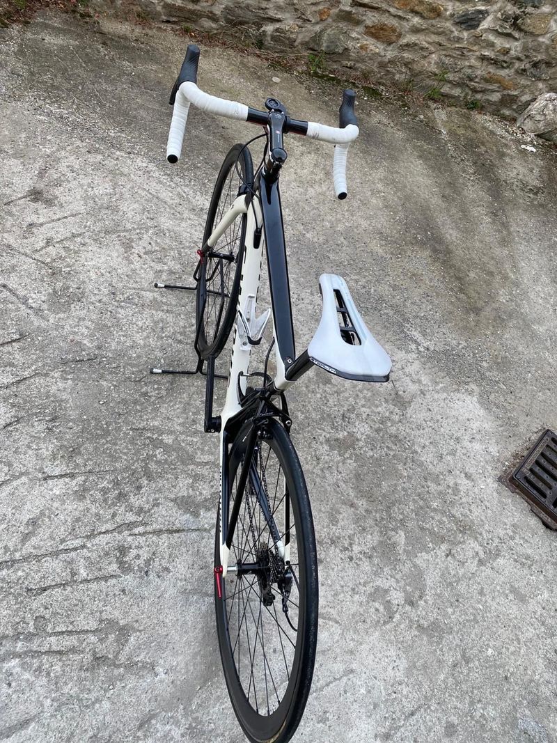 Used Specialized Tarmac Sensah Empire 2020 Road & Gravel, White — image 10 of 11