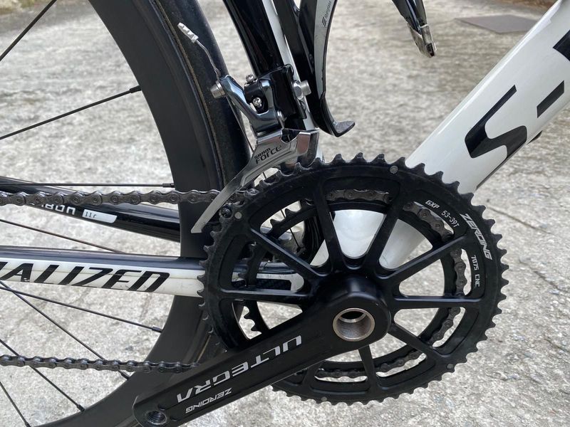 Used Specialized Tarmac Sensah Empire 2020 Road & Gravel, White — image 5 of 11