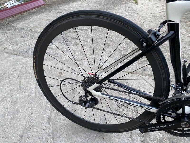 Used Specialized Tarmac Sensah Empire 2020 Road & Gravel, White — image 3 of 11