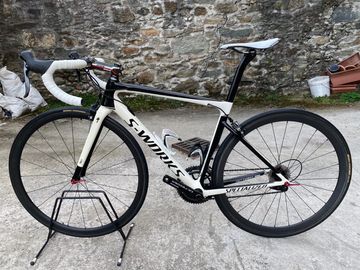 Used Specialized Tarmac Sensah Empire 2020 Road & Gravel, White — image 2 of 11