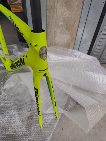 Brugt Bianchi Oltre XR1 2016 Frameset 2016 Road & Gravel — billede 3 af 5