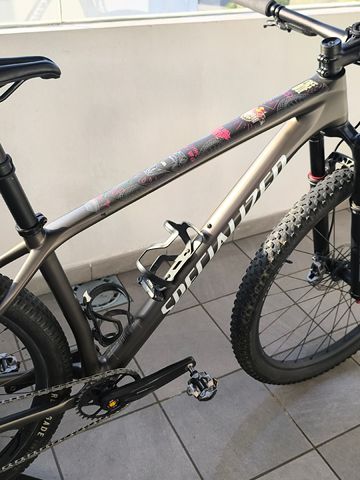 Used Specialized Epic SRAM GX Eagle AXS (T-Type) 2025 Mountainbike, Light Gray, 29 — image 4 of 16