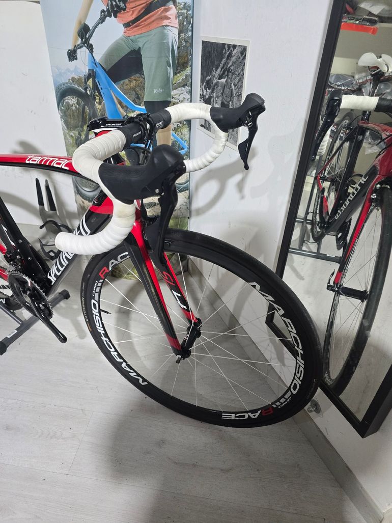 Used Specialized Tarmac Shimano 105 2014 Road & Gravel, Red — image 4 of 12
