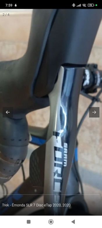 Used Trek Emonda SRAM Force eTap AXS 2020 Road & Gravel, Black — image 3 of 10