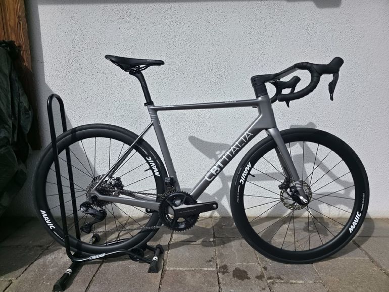 Used C.B.T. Italia Necer Shimano Ultegra Di2 2025 Road & Gravel, Hellgrau — image 1 of 12
