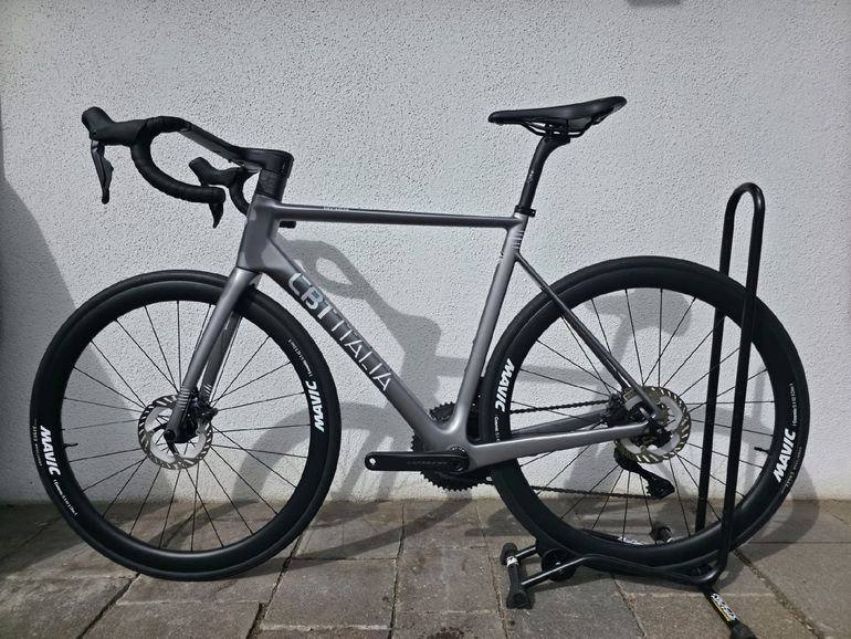 Used C.B.T. Italia Necer Shimano Ultegra Di2 2025 Road & Gravel, Hellgrau — image 2 of 12
