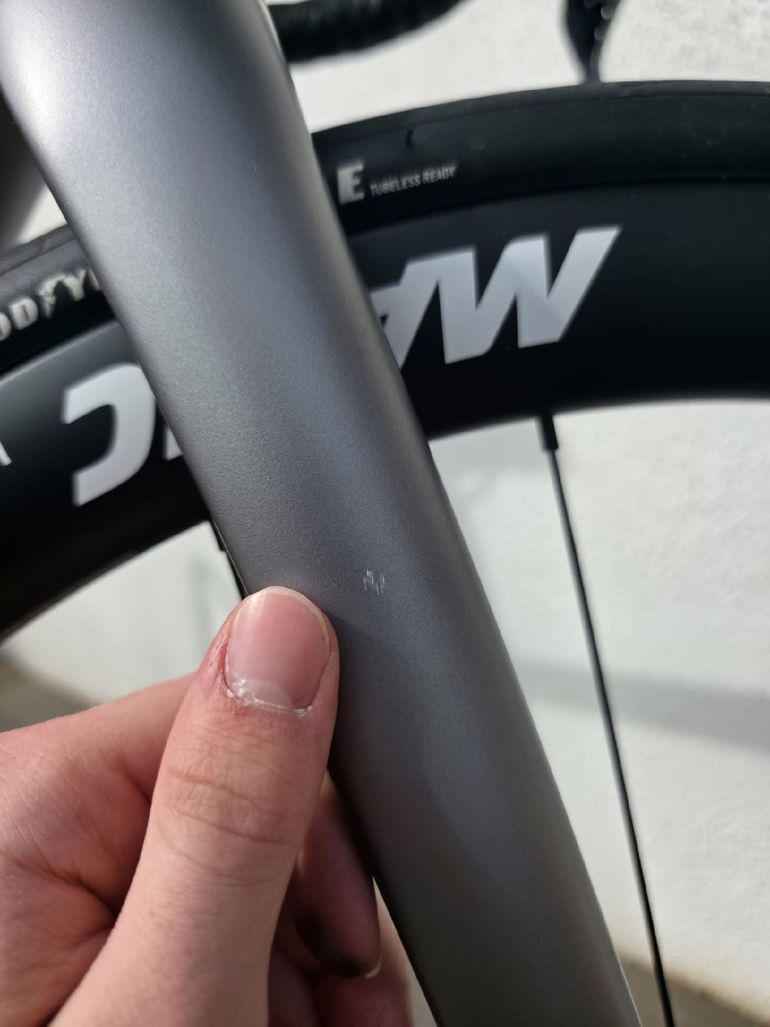 Used C.B.T. Italia Necer Shimano Ultegra Di2 2025 Road & Gravel, Hellgrau — image 11 of 12