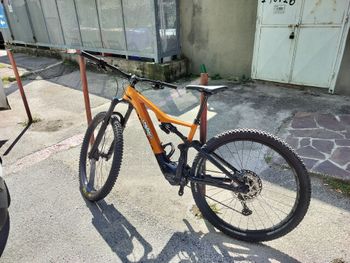Used Orbea RISE H15 20mph 2022 2022 Mountainbike, Naranja — image 3 of 3