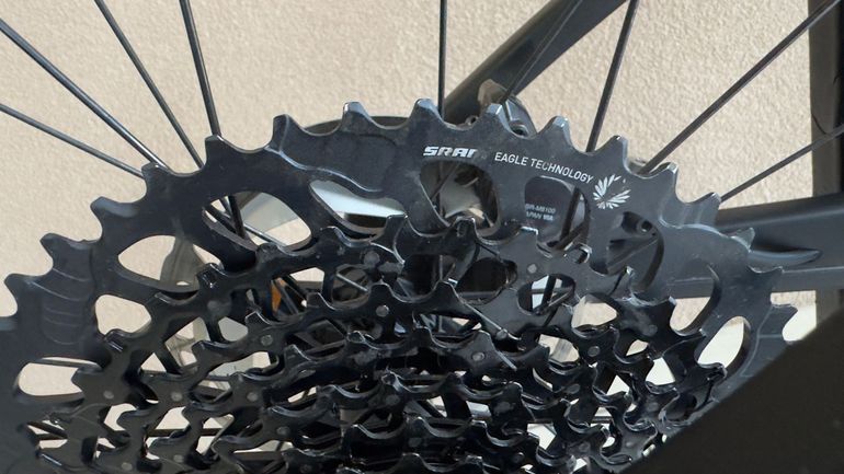 Used Megamo TRACK R120 AXS RACE SL 2023 2023 Mountainbike, Black, 29 — image 6 of 14