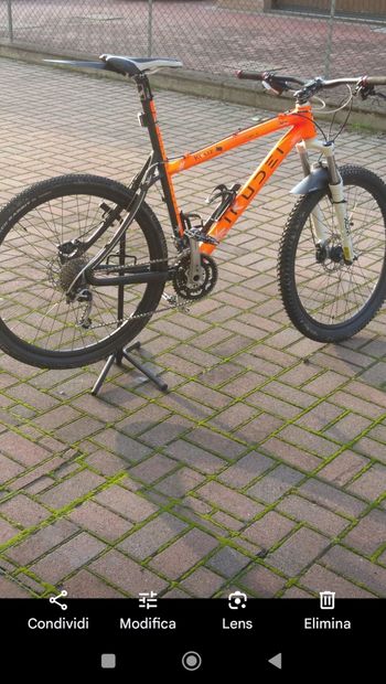 Used IKUDEI IKUDEI Custom Shimano Deore XT 2013 Mountainbike, Orange — image 3 of 3