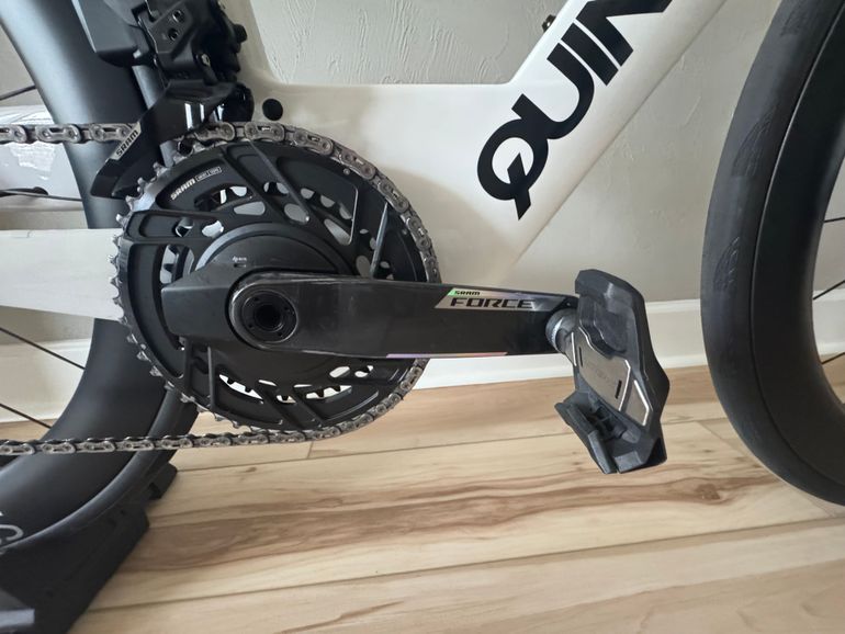 Used Quintana Roo V-PRi SRAM Force E1 2025 Road & Gravel, White — image 4 of 15