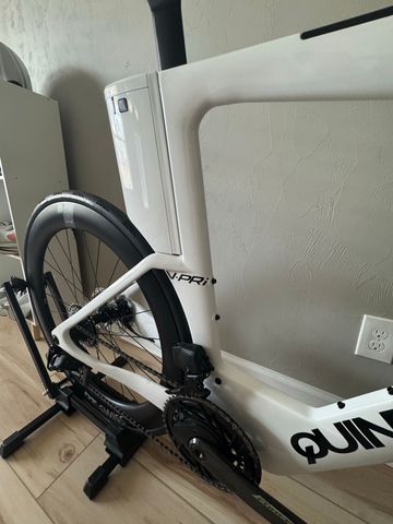 Used Quintana Roo V-PRi SRAM Force E1 2025 Road & Gravel, White — image 7 of 15