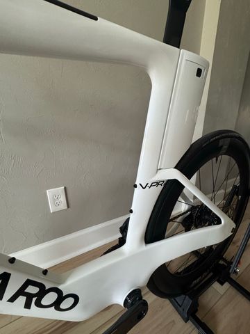 Used Quintana Roo V-PRi SRAM Force E1 2025 Road & Gravel, White — image 9 of 15