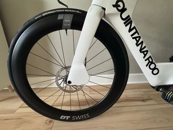 Used Quintana Roo V-PRi SRAM Force E1 2025 Road & Gravel, White — image 13 of 15