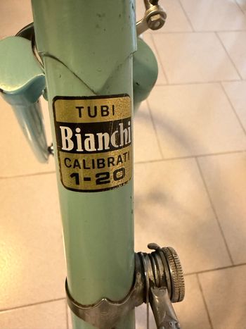 Used Bianchi Sprint Campagnolo Ekar 1976 Road & Gravel, Blau — image 6 of 8