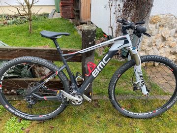 Used BMC Teamelite Shimano Deore XT 2016 Mountainbike, White — image 2 of 6
