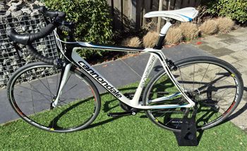 Used Cannondale Synapse Women’s Carbon 105 2011 Road & Gravel, White — image 3 of 16