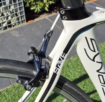 Used Cannondale Synapse Women’s Carbon 105 2011 Road & Gravel, White — image 7 of 16