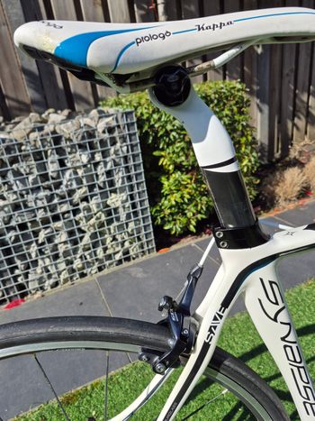 Used Cannondale Synapse Women’s Carbon 105 2011 Road & Gravel, White — image 8 of 16
