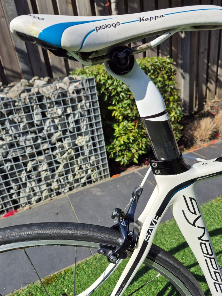 Used Cannondale Synapse Women’s Carbon 105 2011 Road & Gravel, White — image 8 of 16