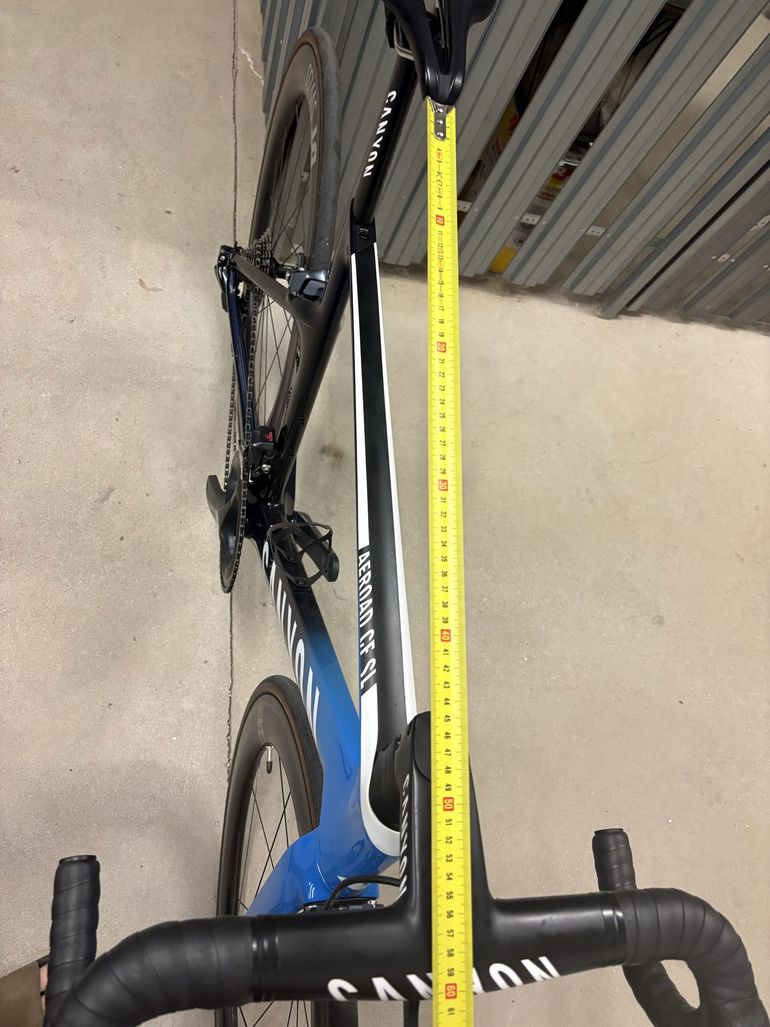 Used Canyon Aeroad CF SL 8.0 Di2 2019 2019 Road & Gravel, White — image 28 of 30