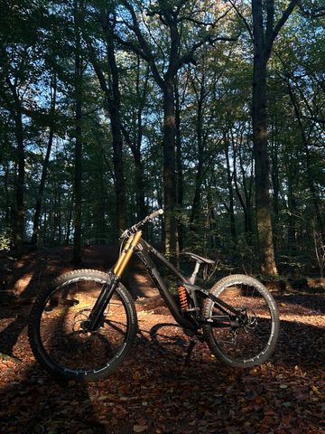 Used CUBE Two15 SRAM GX DH 2024 Mountainbike, Black — image 2 of 9