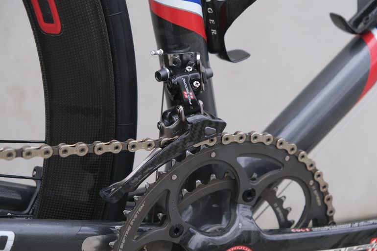 Used Trek Trek Custom Campagnolo Super Record 2006 Road & Gravel, Hellgrau — image 6 of 12