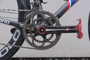 Used Trek Trek Custom Campagnolo Super Record 2006 Road & Gravel, Hellgrau — image 7 of 12
