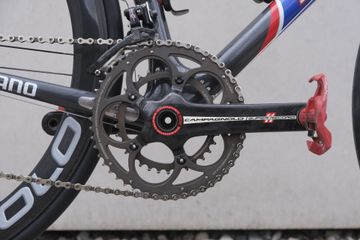 Used Trek Custom Campagnolo Super Record 2006 Road & Gravel, Light Gray — image 7 of 12