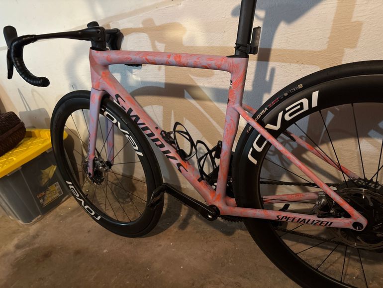 Used Specialized S-Works Tarmac SL8 - SRAM Red eTap AXS 2024 2024 Road & Gravel, Purple — image 3 of 5