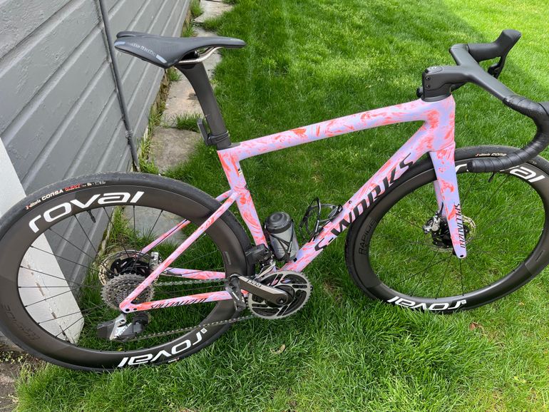 Used Specialized S-Works Tarmac SL8 - SRAM Red eTap AXS 2024 2024 Road & Gravel, Purple — image 1 of 5