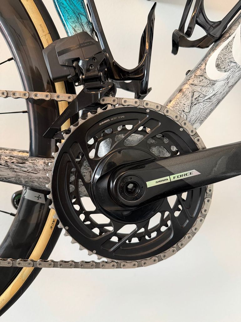 Used Wilier FILANTE SLR SRAM FORCE ETAP AXS 2x12 2023 2023 Road & Gravel, Blue — image 7 of 18