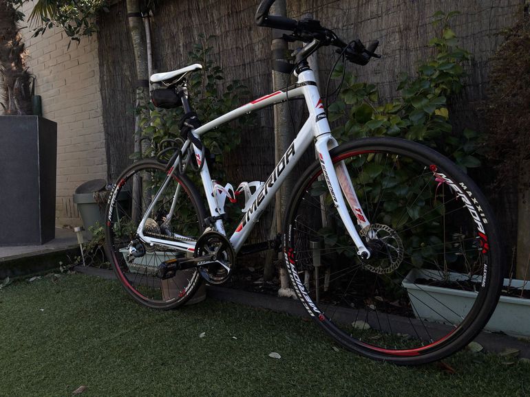 Used Merida Speeder Shimano 105 2013 Road & Gravel, Weiß — image 2 of 10