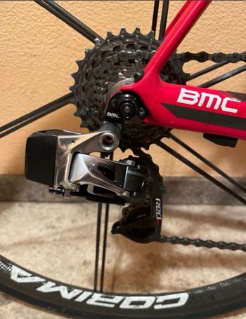 Used BMC BMC Custom SRAM Red eTap AXS 2015 Road & Gravel, Rot — image 2 of 4
