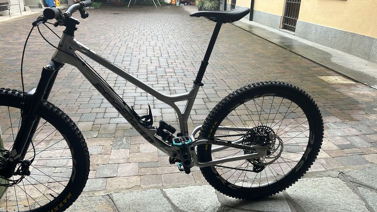 Used Ancillotti Ancillotti Scarab SB 2025 Mountainbike, Light Gray — image 5 of 7
