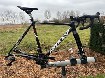 Ridley X-night Shimano Ultegra Di2 (12 Speed) 2023 Road & Gravel usato, Nero — immagine 6 di 15
