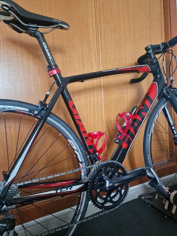 Giant TCR SLR 2 2015 2015 Road & Gravel usato, Nero — immagine 5 di 8