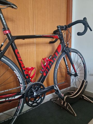 Giant TCR SLR 2 2015 2015 Road & Gravel usato, Nero — immagine 4 di 8