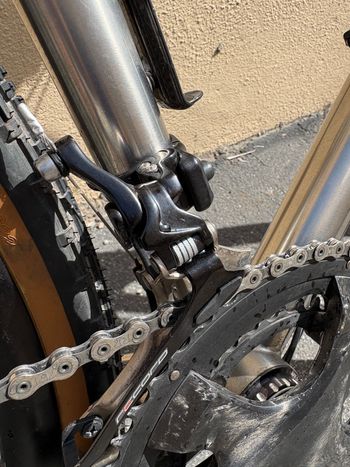 Used Serotta Prologue Titanium 2021 Road & Gravel, Light Gray — image 5 of 12