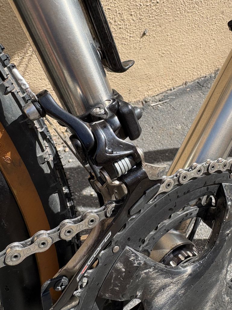 Used Serotta Prologue Titanium 2021 Road & Gravel, Light Gray — image 5 of 12