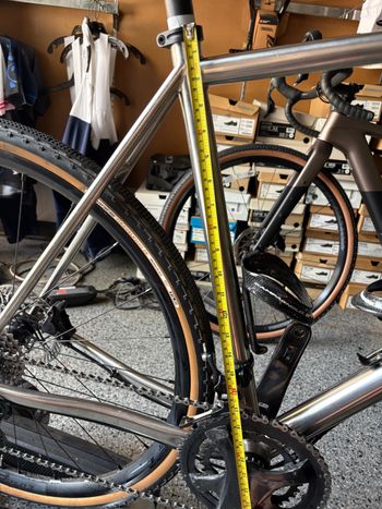 Used Serotta Prologue Titanium 2021 Road & Gravel, Light Gray — image 12 of 12
