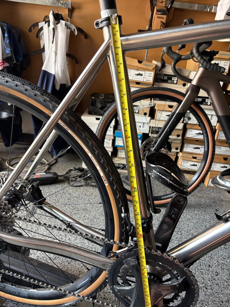 Used Serotta Prologue Titanium 2021 Road & Gravel, Light Gray — image 12 of 12