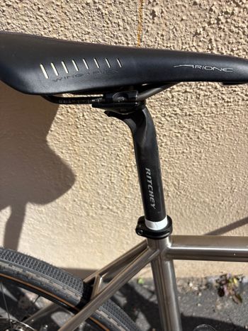 Used Serotta Prologue Titanium 2021 Road & Gravel, Light Gray — image 7 of 12