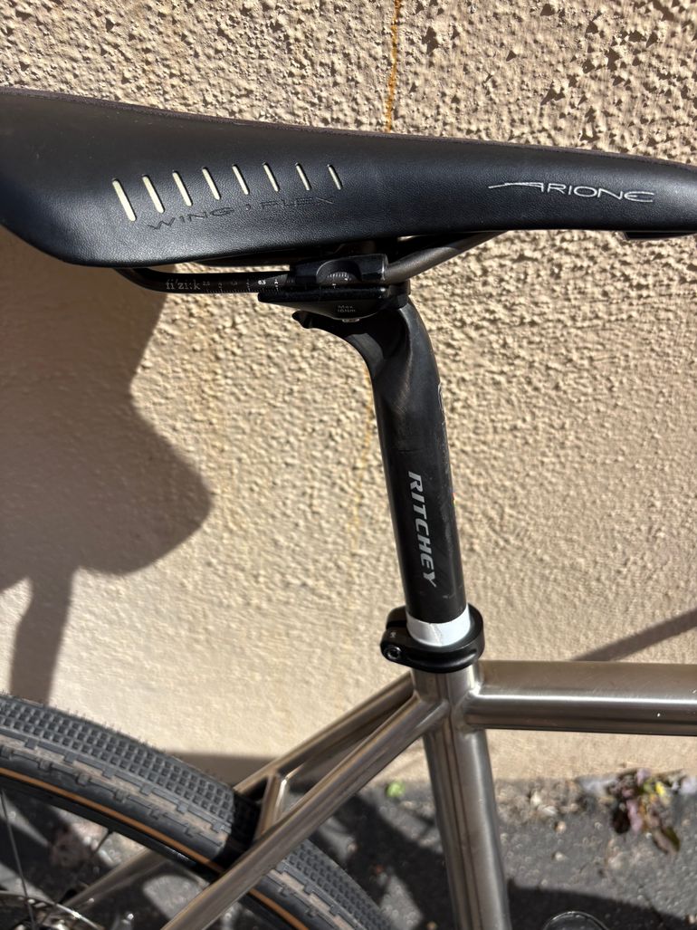 Used Serotta Prologue Titanium 2021 Road & Gravel, Light Gray — image 7 of 12