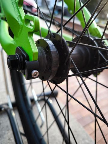 Used B Twin Custom Other 2016 Mountainbike, Green — image 4 of 8