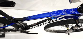 Used Corratec E-Gravel Shimano Deore XT 2020 Mountainbike, Blau — image 4 of 12
